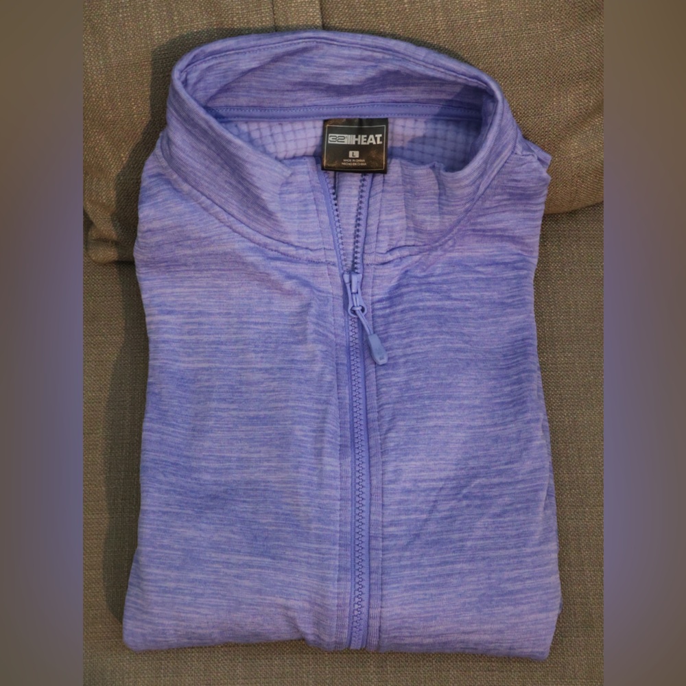 32 Degrees Heat Women’s Full zip Active Waffle Jacket